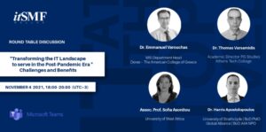 Transforming the IT Landscape to serve in the Post-Pandemic Era &#8211; Round table discussion