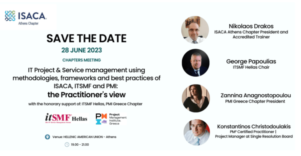 itSMF Hellas - ISACA Event 28.06.2023 small
